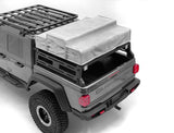 RC4WD OVERLAND BED RACK W/ ROOFTOP TENT FOR AXIAL 1/10 SCX10 III JEEP JT GLADIATOR