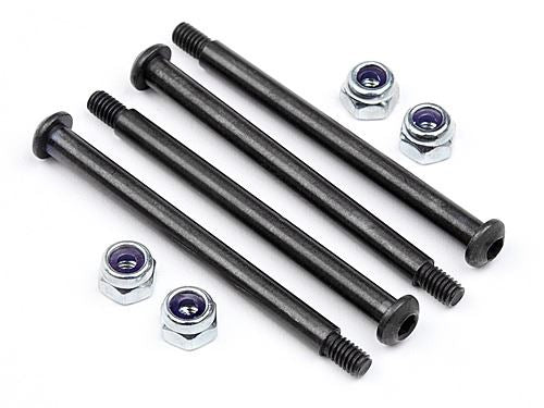 HPI E-Clip Eliminator Suspension Shaft Set