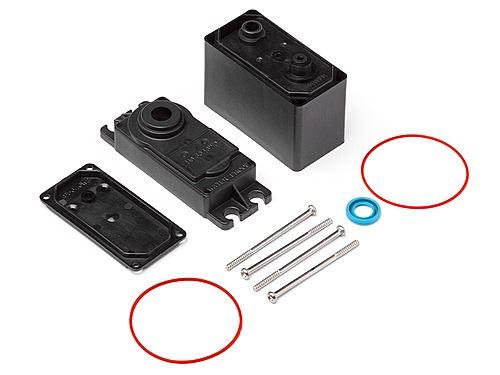 HPI Hpi Sf-50Wp Servo Case Set