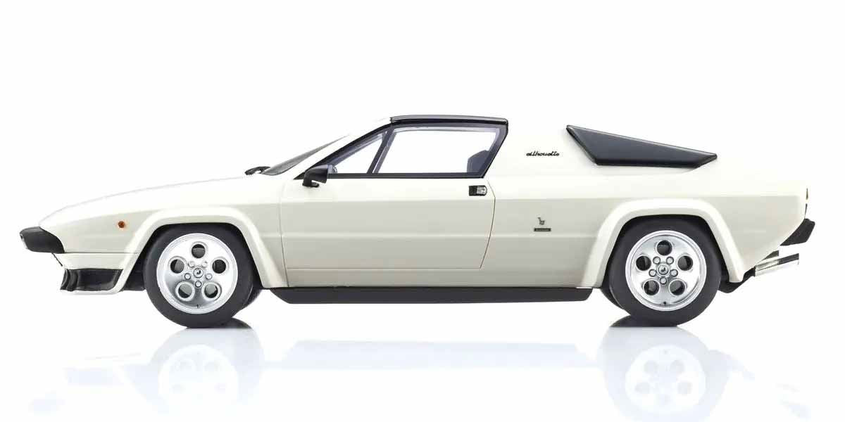 Kyosho 1:18 Resin Samurai Collection Lamborghini Silhouette White