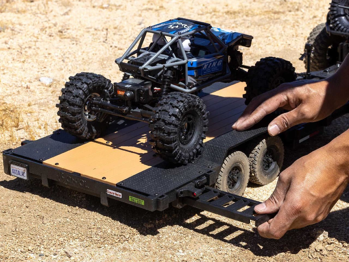 Axial 1/10 Scx10 Flat Bed Vehicle Trailer