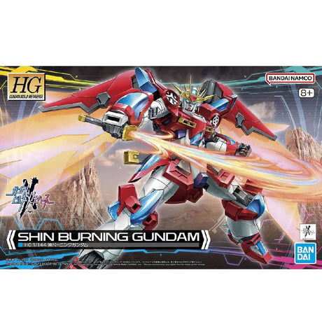 Bandai Hobby Hg 1/144 Shin Burning Gundam (Gundam Build Metaverse)