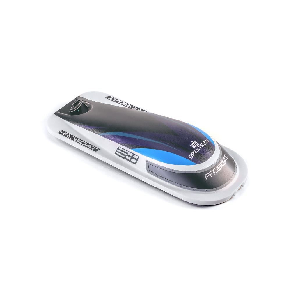 Proboat Canopy White/Blue: 24In Sonicwake