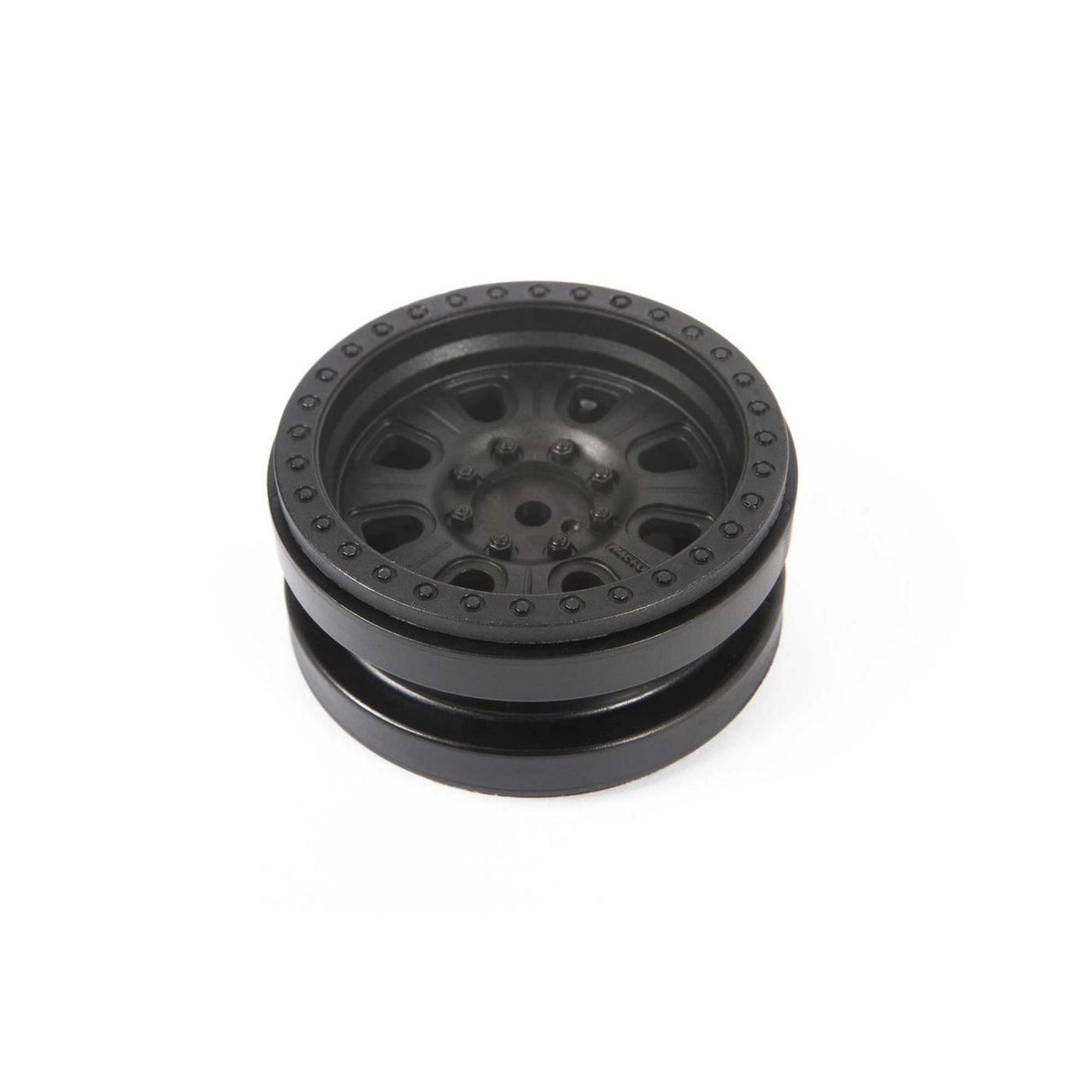 Axial 1.9 3pc. Raceline Monster Beadlock Wheels Blk (2)