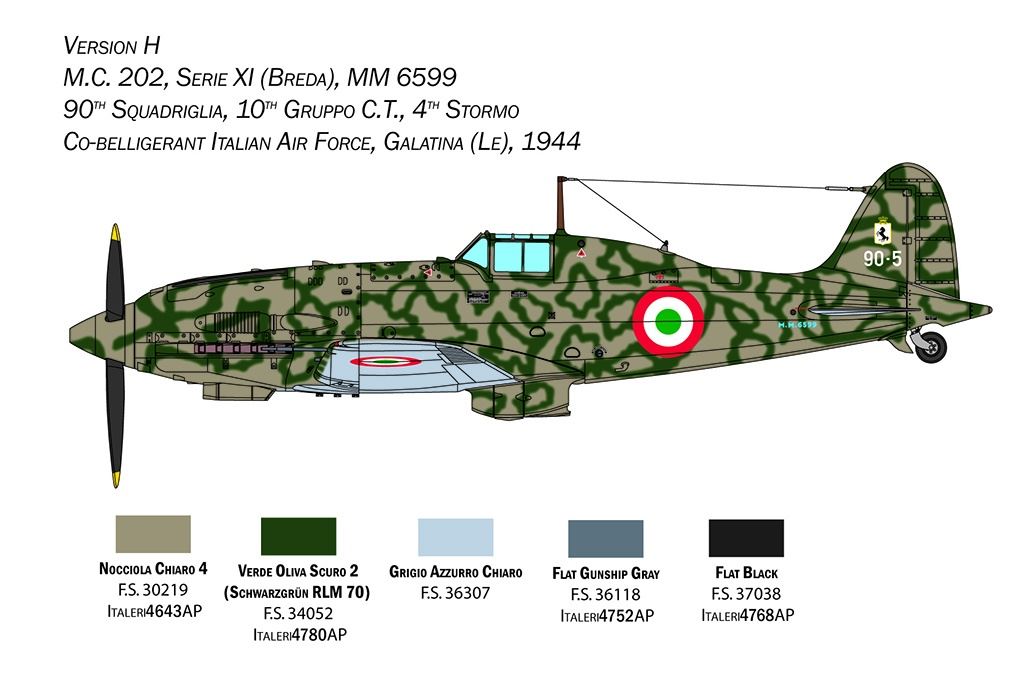 Italeri MC.202 Folgore