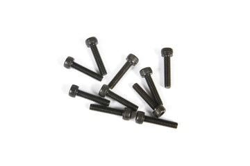 AXIAL M2.6x12mm Cap Head Screw Black (10)