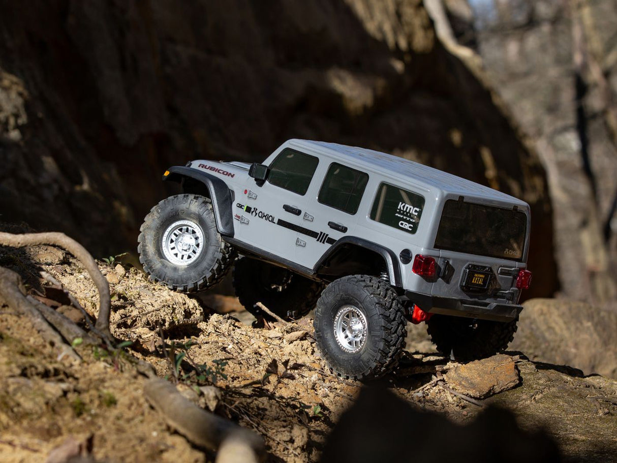 Axial 1/10 SCX10III Jeep JLU Wrangler with Portals RTR, Gray