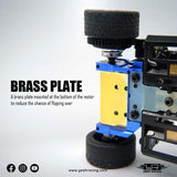 Yeah Racing Aluminum Motor Mount 90-94Mm(Lhm / Rm) For Kyosho Mini-Z Mr-03/Mr-04