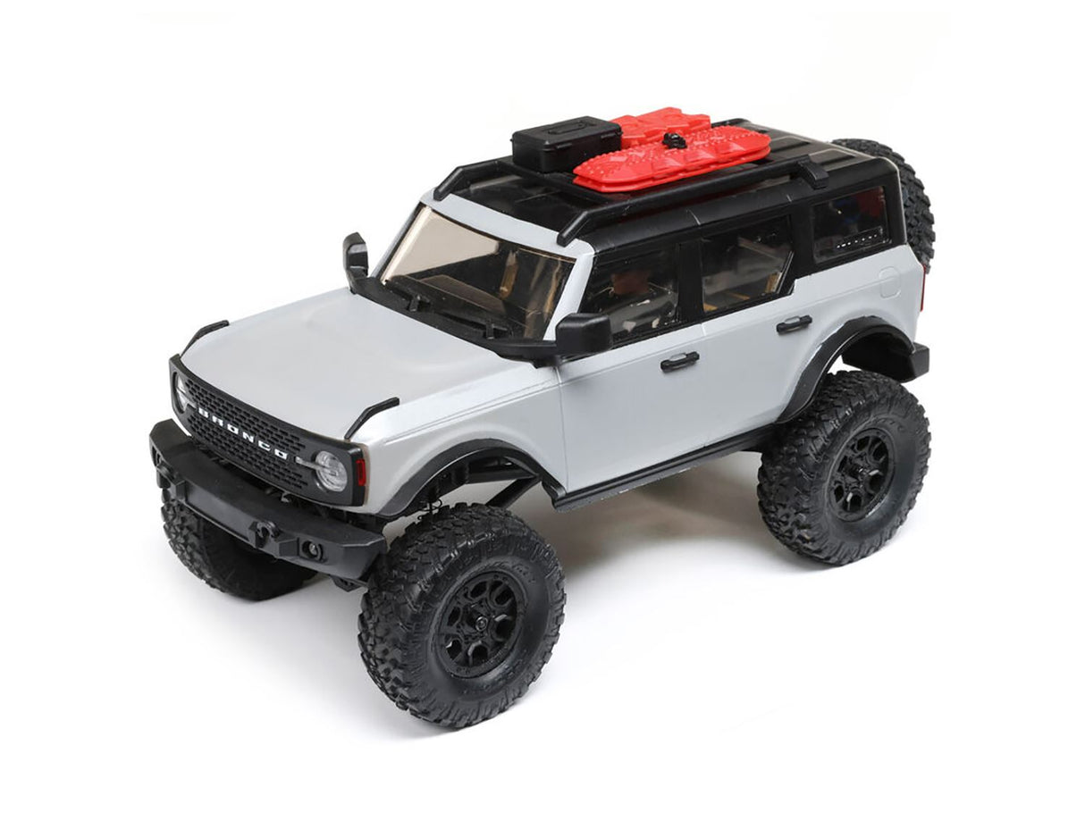 Axial 1/24 SCX24 2021 Ford Bronco 4WD Truck Brushed RTR, Grey