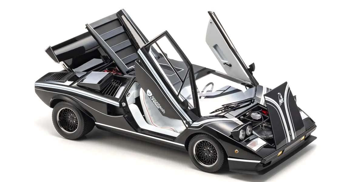 Kyosho 1:12 Lamborghini Countach Lp500R 1982 Black