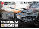 Brother Tank Rc Tank 1 18 German Tiger 1 Grey