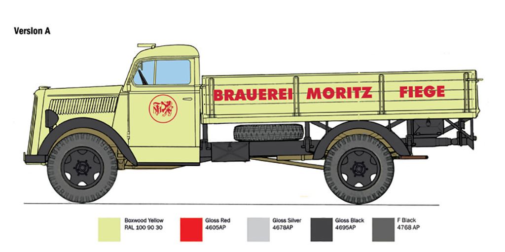 Italeri Opel Blitz Classic Truck