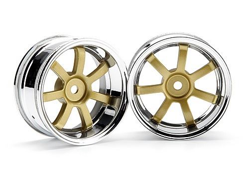 HPI Rays Gram Lights 57S-Pro Chrome/Gold (6mm Offset)