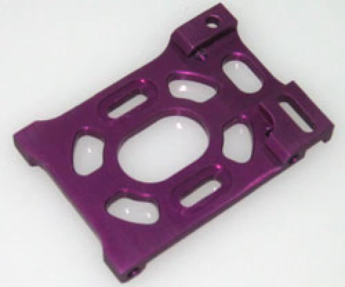 Schumacher Alloy Motor Mount; purple - Mi2