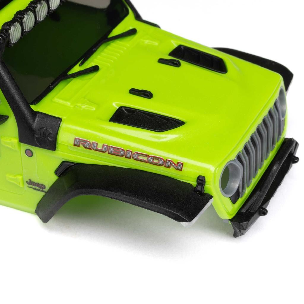 Axial 1/30 Scx30 Jeep Wrangler Jlu 4X4 Rtr Rock Crawler Green