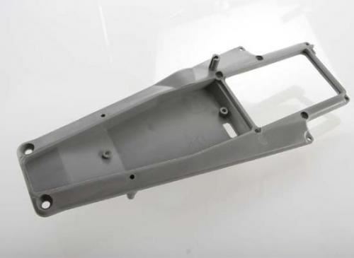 TRAXXAS Upper chassis deck (grey), composite