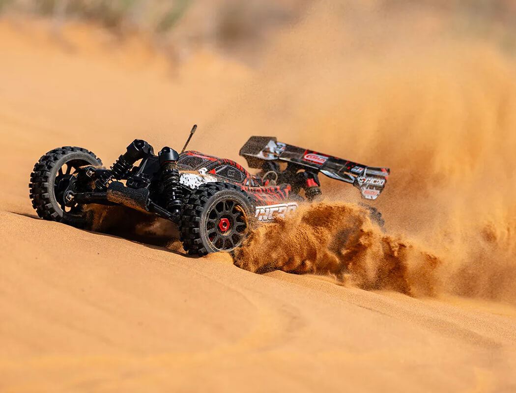 Corally Syncro-2 1/8 Brushless 3-4S Basher Buggy Rtr - Red