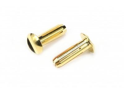 Arrowmax Low Profile 4mm Connector 24K - pk2