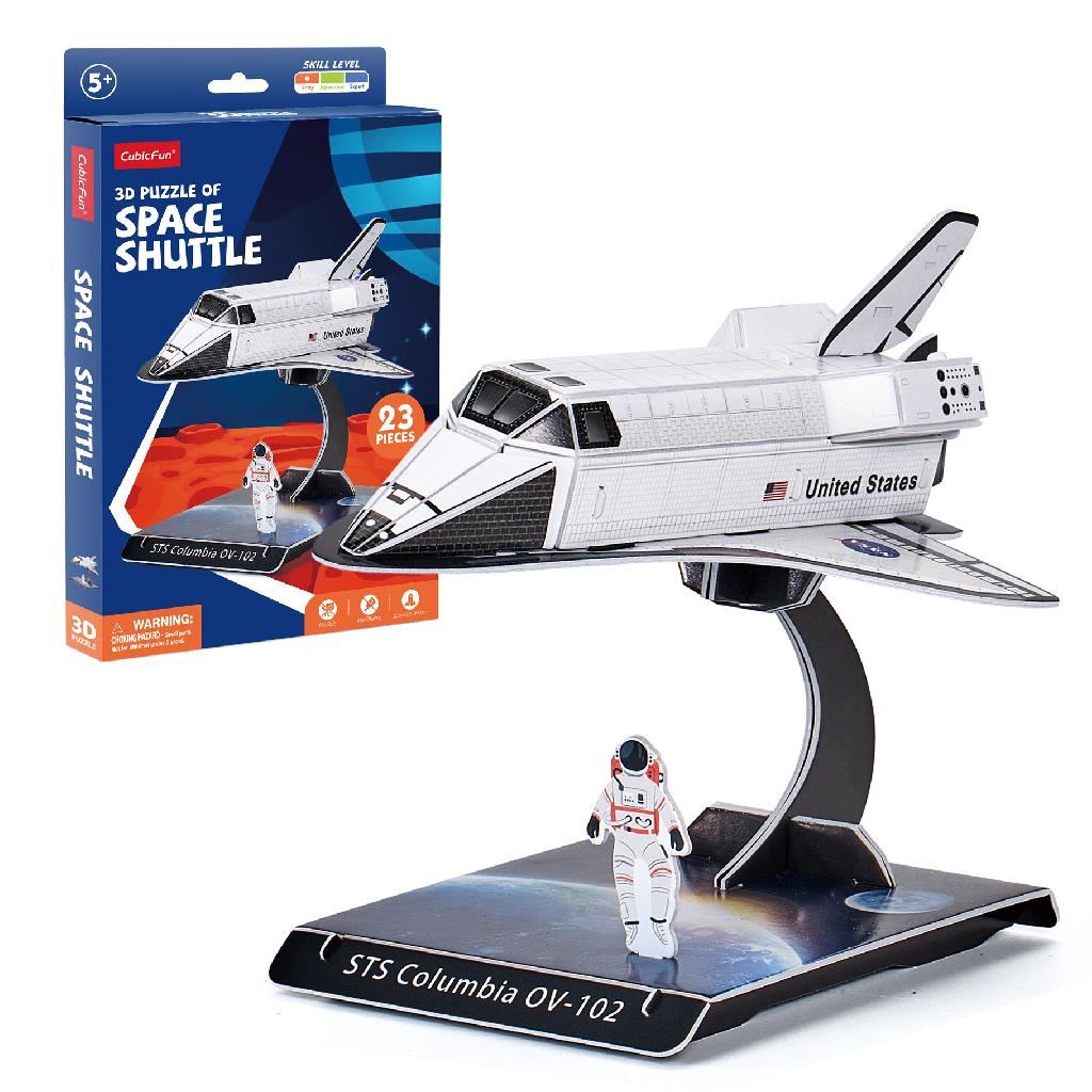 Cubicfun Space Shuttle (23 Pieces)
