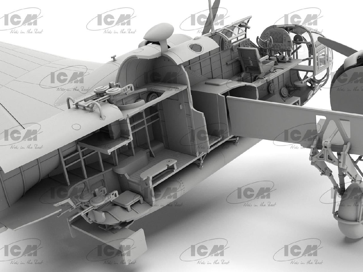 Icm Hp.52 Hampden Tb.Mk.I Wwii British Torpedo Bomber