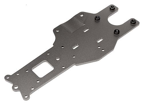 HPI Rear Chassis Plate (Gunmetal)