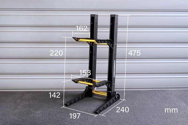 Koswork Rc Car Display Stand Rack (2 Layer) 200X240X475Mm