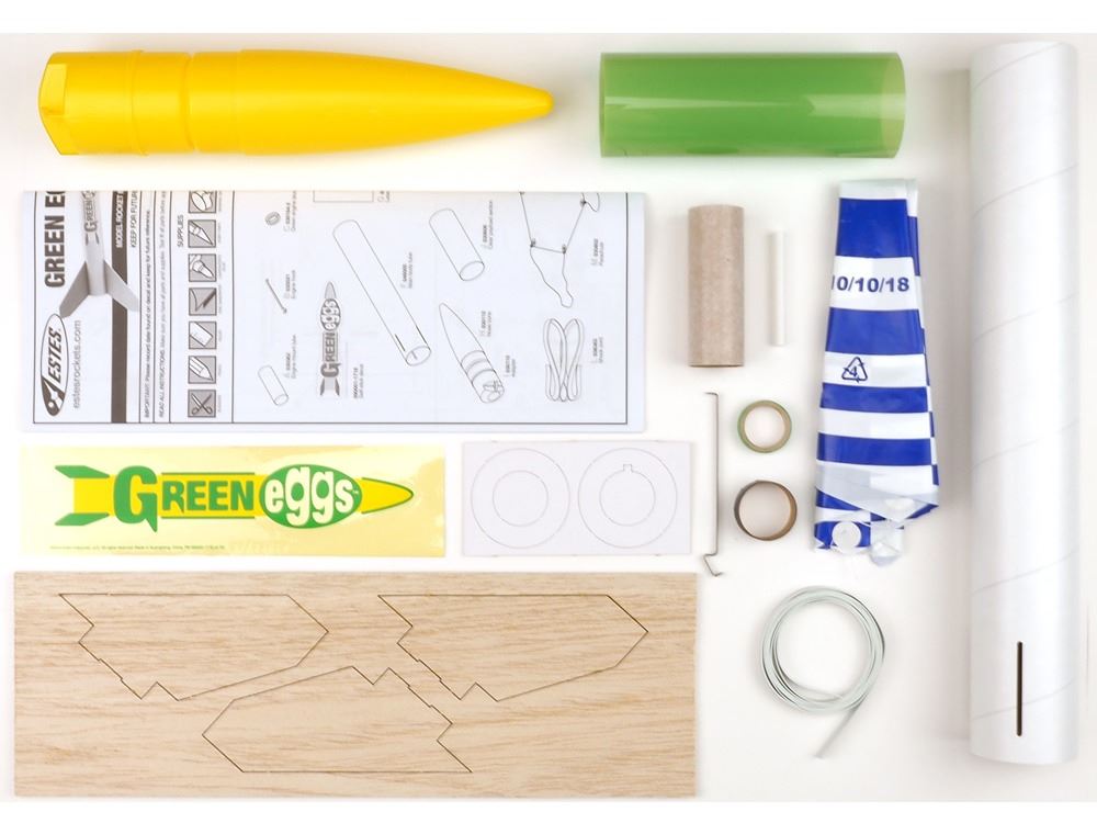 Estes Green Eggs (Egg Launcher & English Only)