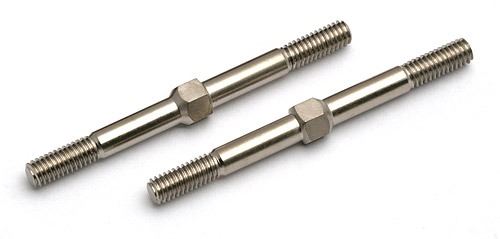 Team Associated RC8B/3.1 Silver FT Turnbuckle 4X50mm (1.97")