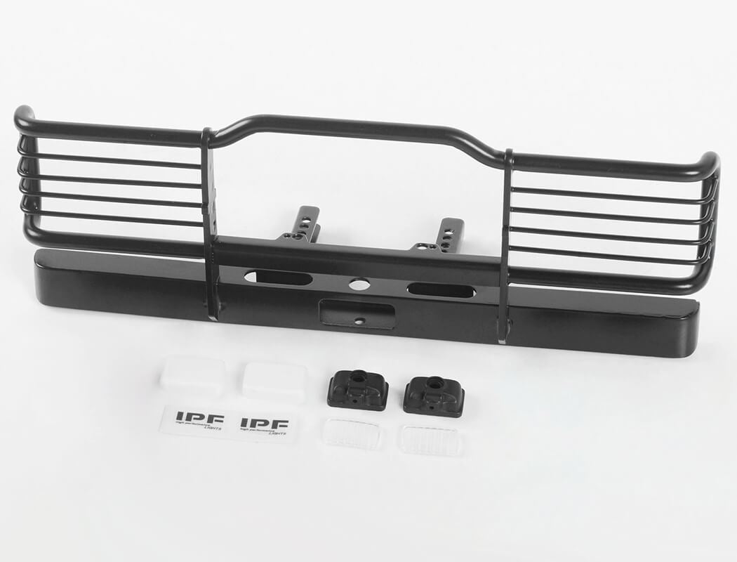 RC4WD CAMEL BUMPER W/ IPF LIGHTS FOR TRAXXAS TRX-4 LAND ROVER DEFENDER
