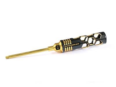 Arrowmax Allen Wrench 4.0 x 100mm Black Golden
