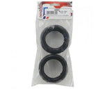 Schumacher Mini Pin Front Buggy Tyres - Blue - 1 Pair