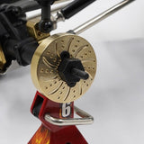 Yeah Racing Brass Rear Axle Weights 54g Each 2pcs For Element 1/10 Enduro