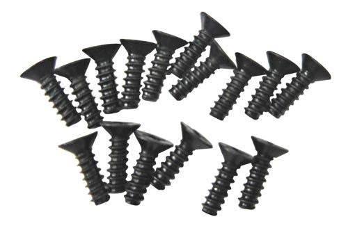 DHK Flathead Screw - Coarse (3x10mm) (16 pcs)