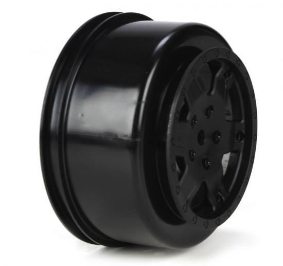 TLR Wheel, Black (2): 22SCT