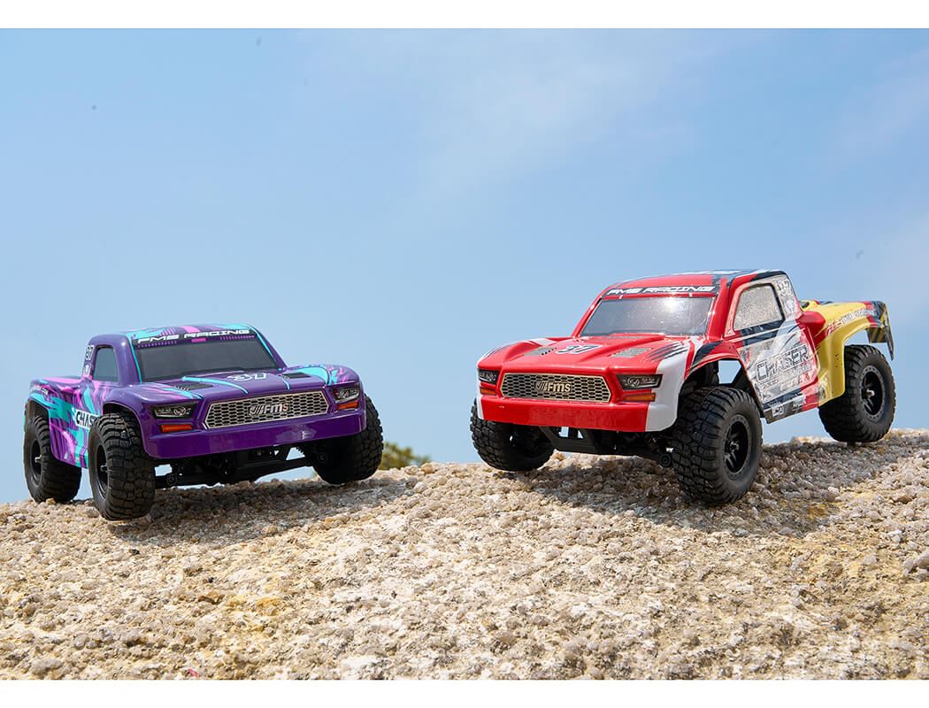 Fms Fsc24 1/24Th Chaser Truck Rtr - Red
