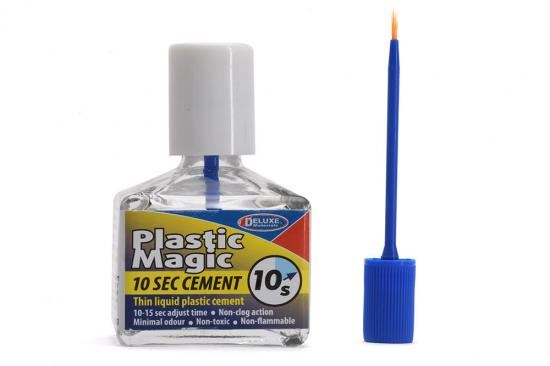 Deluxe Materials Plastic Magic 10 Sec Cement - 40ml