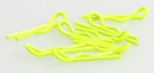 Schumacher Small Body Clip 1/10 - Fluorescent Yellow (8)