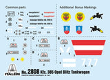 Italeri Opel Blitz Tankwagen Kfz. 385  Battle of Britain 80th