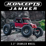 Jammer, 2.2In Crawler Wheel Natural 4Pcs