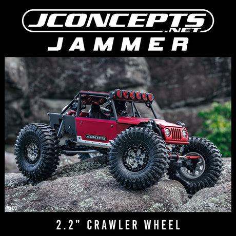 Jammer, 2.2In Crawler Wheel Natural 4Pcs