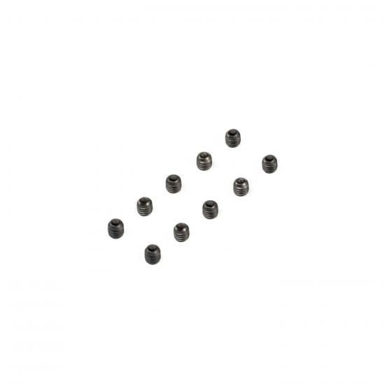Losi Set Screws, M3 x 4mm Cup Point(10) (Losi235026)