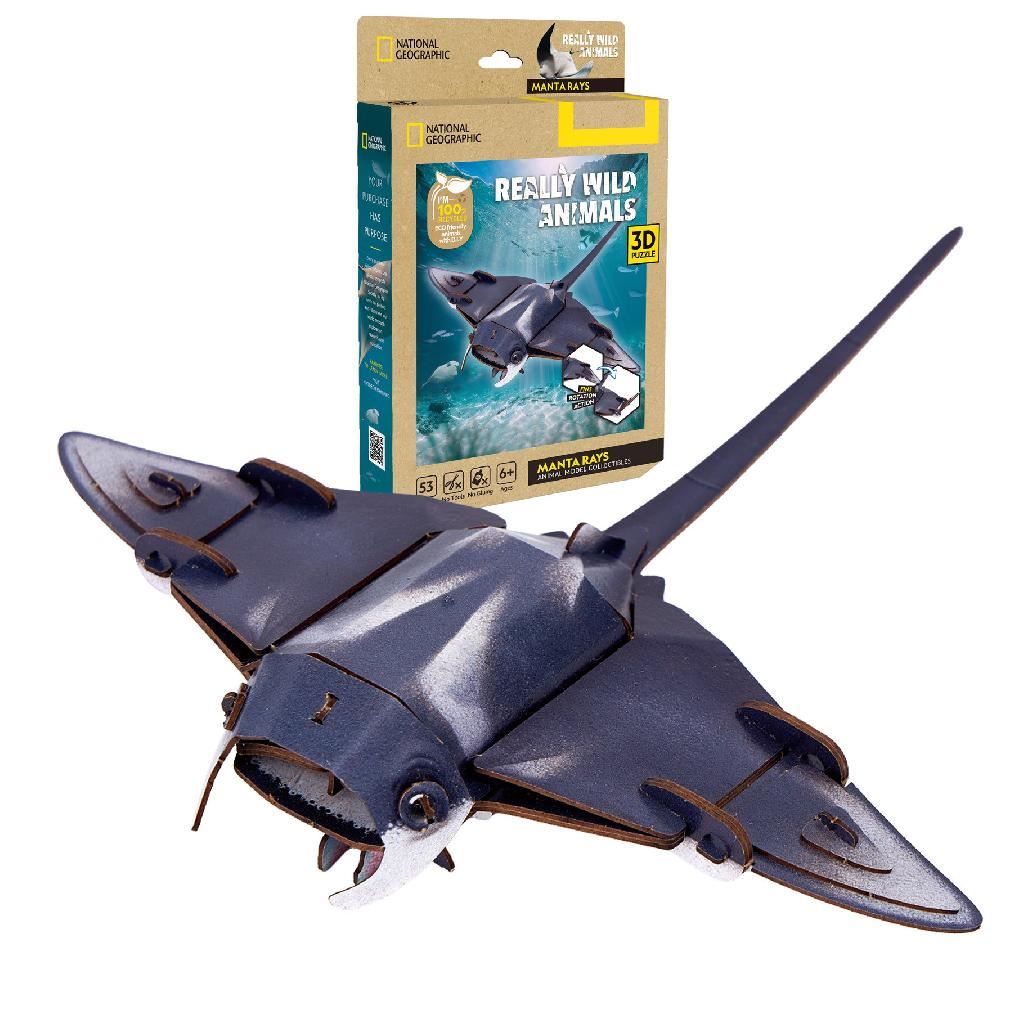 Cubicfun Manta Ray (53 Pieces)