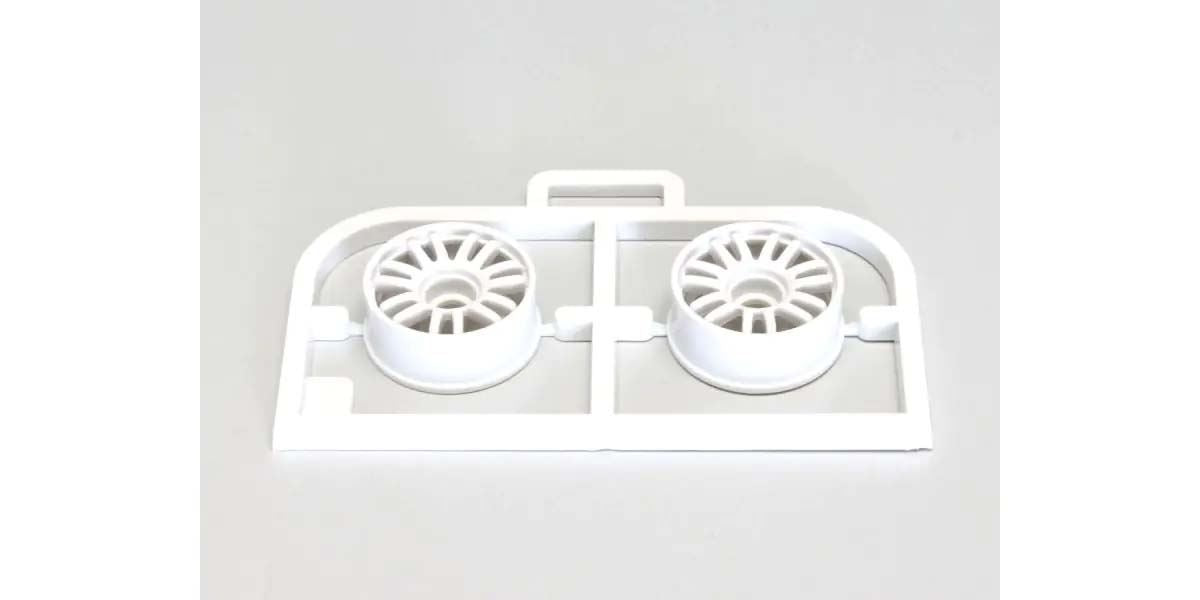 Wheels Set Re30 Kyosho Mini-Z Mr03 Narrow-Offset 0 (2) White