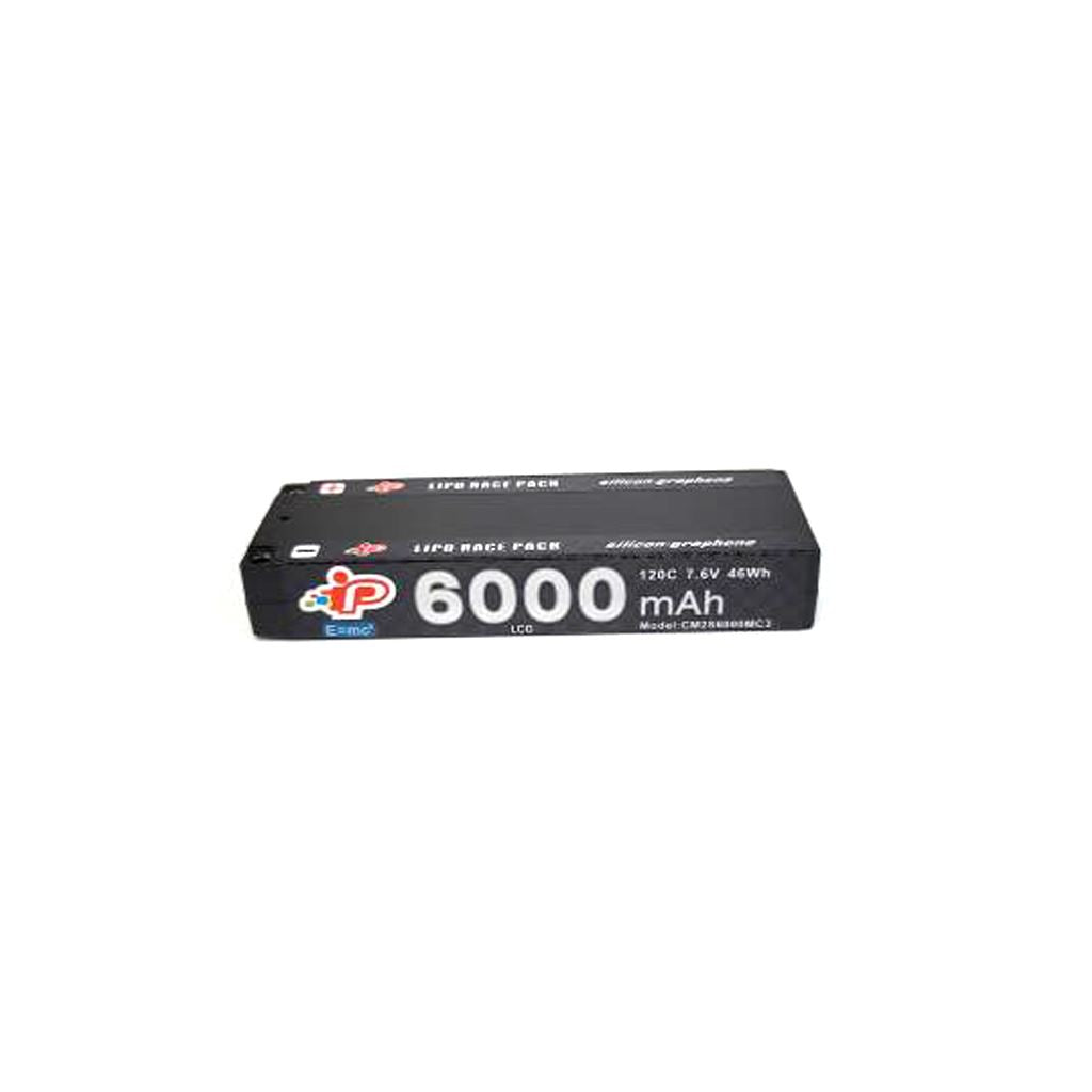 Intellect LiPo LiHV 6000mAh 2S 22.5mm Stick 7.6v