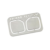 Yeah Racing Side-View Reflective Mirror Plate Fits Traxxas 1/18 TRX-4M Bronco