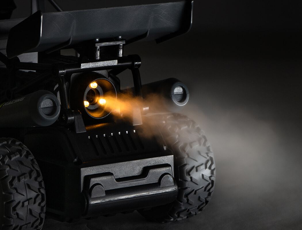 E-Zee Rc 1/16 Tricycle Rtr With Light,Sound,Exhaust Function