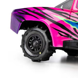Pro-Line 1/16 Dumont Front/Rear Paddle Tires Mounted 12Mm Black Split