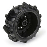 Proline 1/10 Dumont Front/Rear 2.2In/3.0In Sc Mounted 12mm Black Raid