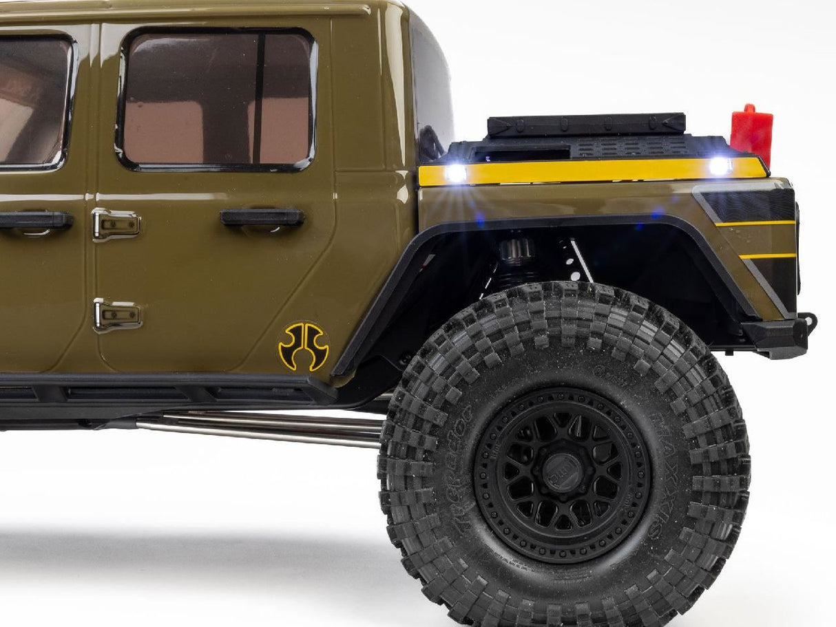 Axial 1/10 Scx10 Iii Motobilt Waypoint Jeep Jt Gladiator 4X4 Rtr