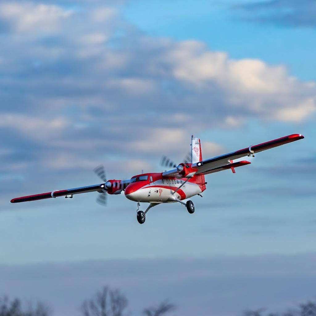 E Flite Dhc-6 Twin Otter 1.4M Bnf Basic With As3X+ And Safe Select